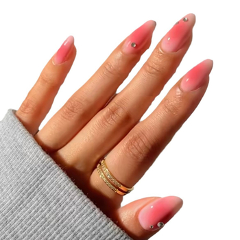 Τεχνητά νύχια - σχήμα αμυγδάλου, gradient σχέδιο, αφαιρούνται, 24 τεμάχια (σχήμα αμυγδάλου; gradient σχέδιο; αφαιρούνται; 24 τεμάχια)