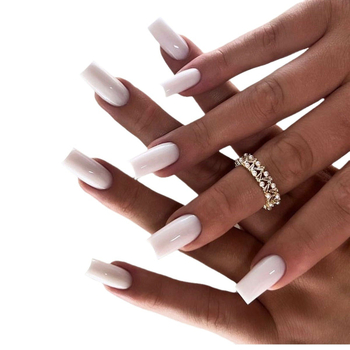 Αυτοκόλλητα νυχιών – υπερλεπτά και διακριτικά, τετράγωνες άκρες νυχιών; Μοτίβο 29454; Wear Armor OEM; Για κυρίες