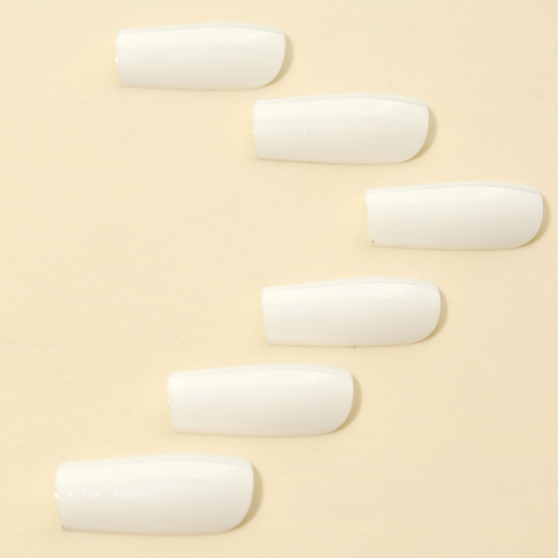 Naljepnice za nokte – ultra tanke i diskretne, četvrtasti nokti; Uzorak 29454; Wear Armor OEM; Za dame