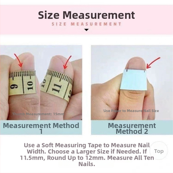 Daewoo rankų darbo lipdomi nagai, ovali forma, katės akies stilius su prancūzišku manikiūru, 3D gėlių dizainas, moterims