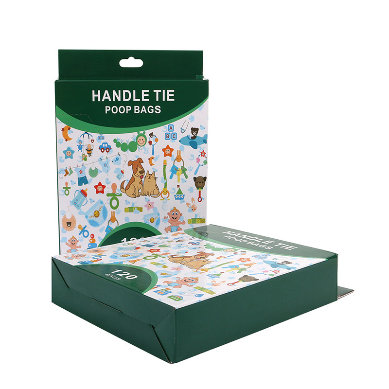 HJ vestes stila bioloģiski noārdāma maisiņa suņu atkritumiem un autiņu vākšanai - HDPE+EPI, standarta biezums