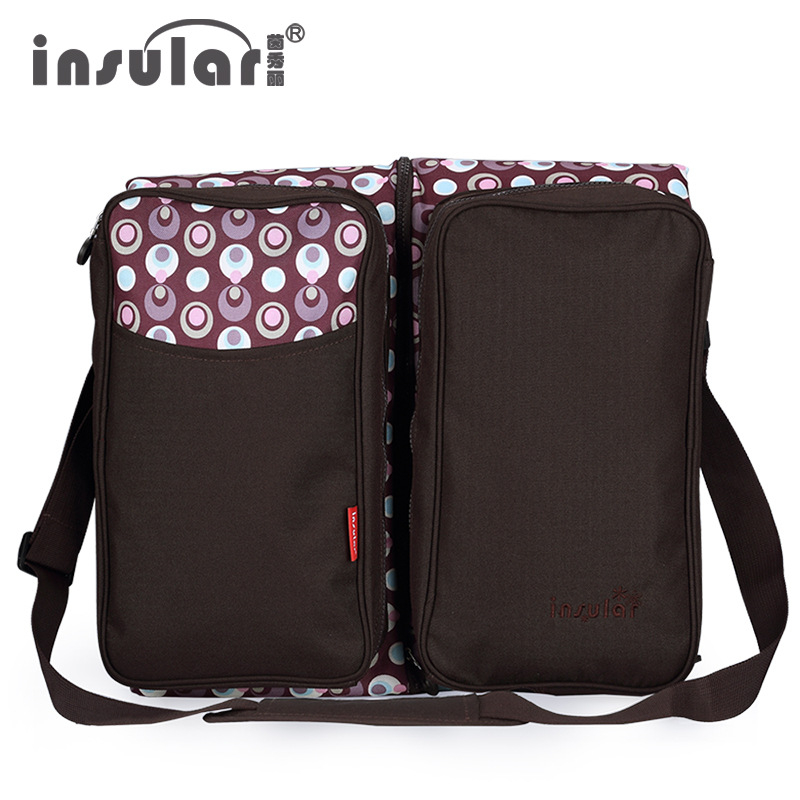 Crossbody τσάντα μαμάς και μωρού από πολυεστέρα, υπερ-ελαφριά, χωρητικότητα έως 20 κιλά