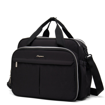 LEQUEINΤσάντα μαμά-μωρού από Oxford ύφασμα, χιαστί σχεδίαση, επένδυση πολυεστέρα, αδιάβροχη, ελαφριά