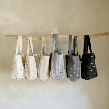 Βαμβακερή Bow-Tie τσάντα για μαμά, καπιτονέ, ευρύχωρη, αναπνέουσα, ultra-ελαφριά