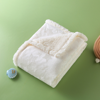 Κουβέρτα μωρού: διπλοστρωματικό παχύ ύφασμα βελούδου, ζωικό μοτίβο, μονόχρωμη, κατάλληλη για νεογέννητα, φθινόπωρο 2021.