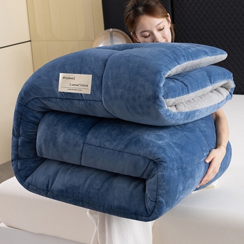 Fanyu veliūrinė antklodė, 2,5–3 kg, visiems sezonams, Twill audinys, užpildas iš įprastų pluoštų