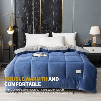 Fanyu veliūrinė antklodė, 2,5–3 kg, visiems sezonams, Twill audinys, užpildas iš įprastų pluoštų