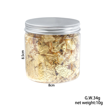 Naglų meno metalo folijos fragmentai – NEWBY, metalas, blokinis raštas, licencijuotas privatus ženklas