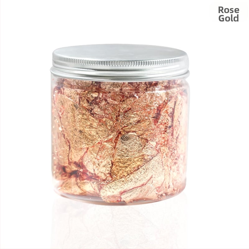 Naglų meno metalo folijos fragmentai – NEWBY, metalas, blokinis raštas, licencijuotas privatus ženklas