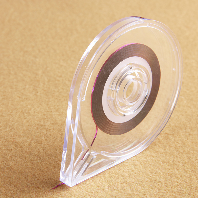 Nagu dailės lipdukai – su 1 mm metalinėmis linijomis, ABS medžiaga, pakuotė 1200 vnt