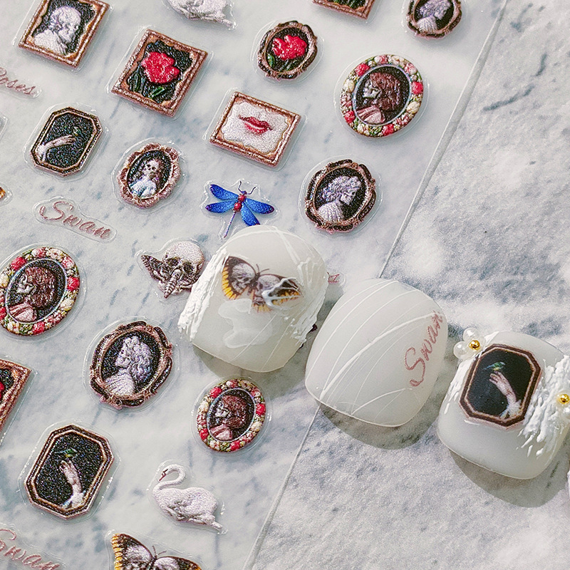 Nagu lipdukas su reljefiniu raštu | PET medžiaga | TENSOR – naujoji technologija