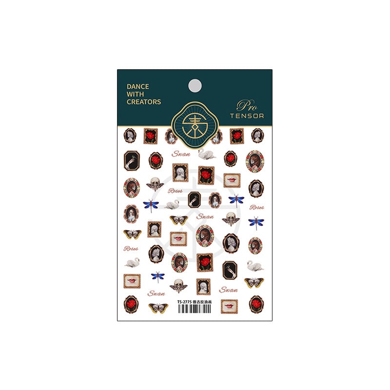 Nagu lipdukas su reljefiniu raštu | PET medžiaga | TENSOR – naujoji technologija