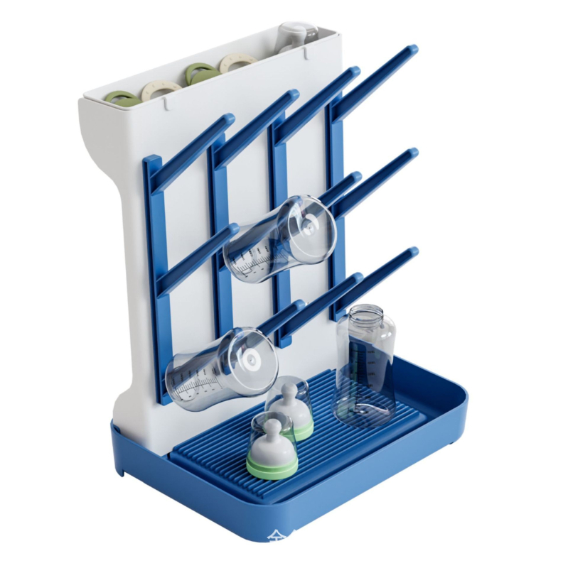 Pudeles uzglabāšanas plaukts, koka, nordiskā stila organizētājs virtuvei un galdam