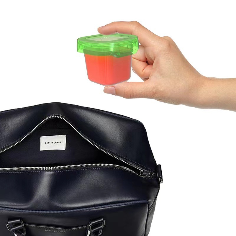 Plastikinė dėžutė bebių užkandžiams su skyriais, sandari šviežumui, nešiojama, tinkama šaldymui