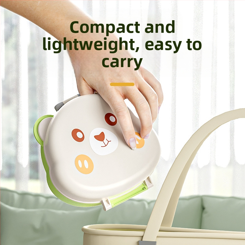 Youbeidi силиконова четка за бебешко шише – комплект за пътуване, компактен, с четка за биберон