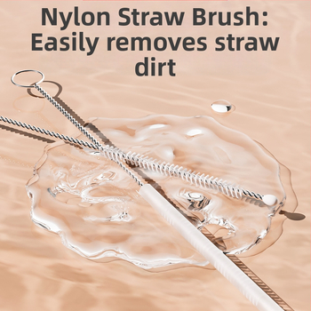 Butelių ir spenelių valymo šepetys, 3-in-1 nuimama sistema, 360° silikono ilga rankena, kūdikiams