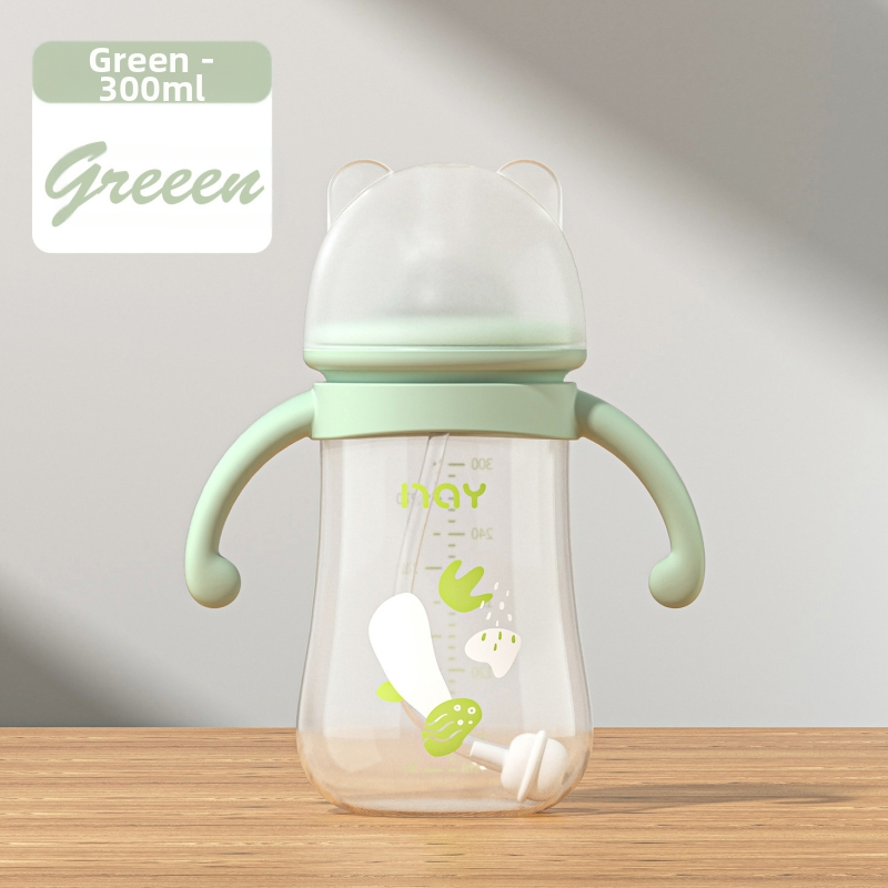 Μπιμπερό με χειρολαβή, ευρύ στόμιο, σχήματος κολοκύθας, λογότυπο εκτυπωμένο, πακέτο 72 τεμάχια