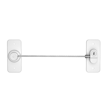 Κλειδαριά ασφαλείας FQ8A – ABS + ατσάλινο σύρμα, για ψυγείο, παράθυρο, ντουλάπα και συρτάρι