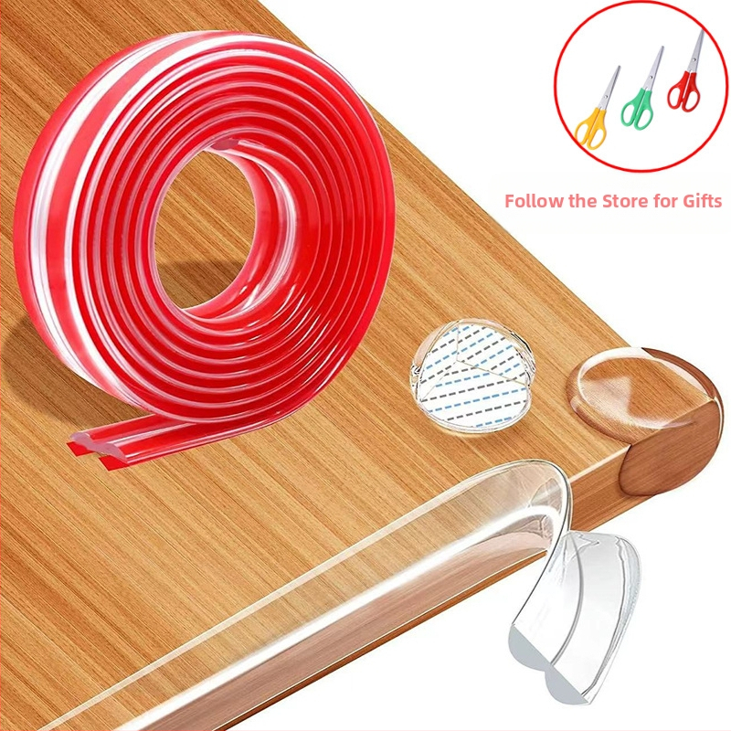 Защитна лента за ръба на масата за деца, самозалепваща, Can Protect, дължина 1 м, опаковка 1000 м, авторизирани частни марки: Да