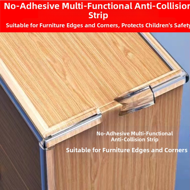 Защитна лента за ръба на масата за деца, самозалепваща, Can Protect, дължина 1 м, опаковка 1000 м, авторизирани частни марки: Да