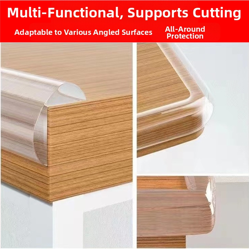 Защитна лента за ръба на масата за деца, самозалепваща, Can Protect, дължина 1 м, опаковка 1000 м, авторизирани частни марки: Да