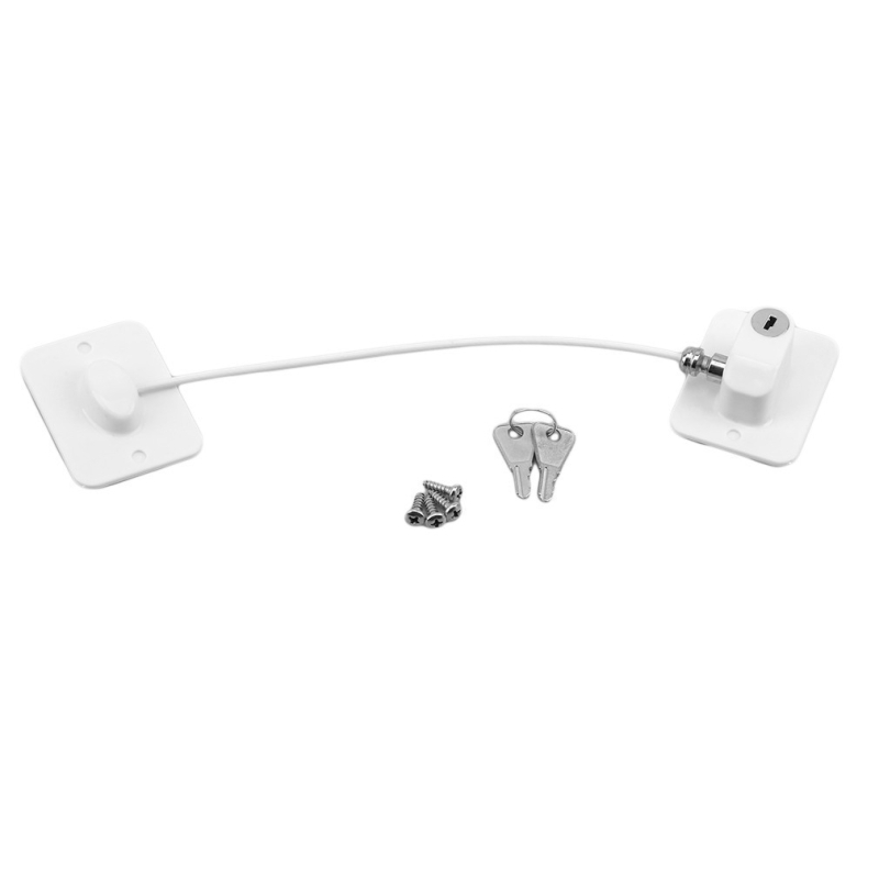 Saugos spynos šaldytuvui ir spintelėms – prieš prisitaikymą, durų ir stalčių spyna, vaikų saugumas