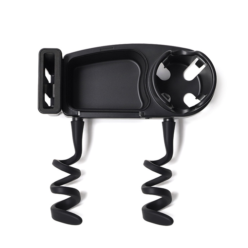 Tavă de masă pentru căruciorul de bebeluși cu suport universal pentru pahar, placă ABS – piese GODMY