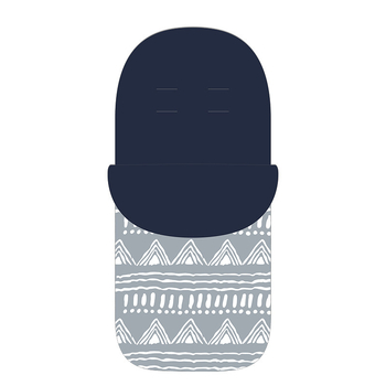 Бебешки спален чувал - кокон стил, дебел поларен флис, полиестер + полар отвън, подплата и пълнеж полар флис, цип Nylon, ветроустойчив, подходящ за новородени 0–1 година, зимно/пролетно/есенно