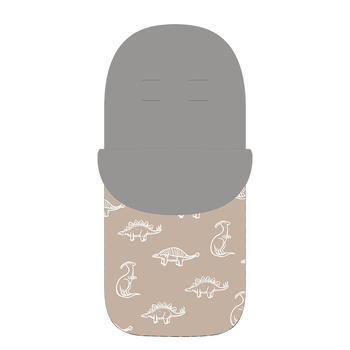 Бебешки спален чувал - кокон стил, дебел поларен флис, полиестер + полар отвън, подплата и пълнеж полар флис, цип Nylon, ветроустойчив, подходящ за новородени 0–1 година, зимно/пролетно/есенно