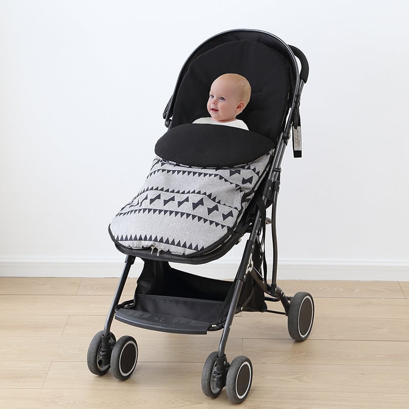 Бебешки спален чувал - кокон стил, дебел поларен флис, полиестер + полар отвън, подплата и пълнеж полар флис, цип Nylon, ветроустойчив, подходящ за новородени 0–1 година, зимно/пролетно/есенно