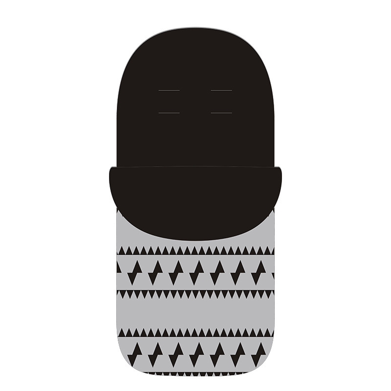 Бебешки спален чувал - кокон стил, дебел поларен флис, полиестер + полар отвън, подплата и пълнеж полар флис, цип Nylon, ветроустойчив, подходящ за новородени 0–1 година, зимно/пролетно/есенно