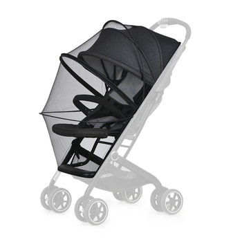 Δίκτυ προστασίας από κουνούπια για καρότσι μωρού, με πόρτα μονής οπής, σκελετός από PE, κατάλληλο για μωρά 1-2 ετών