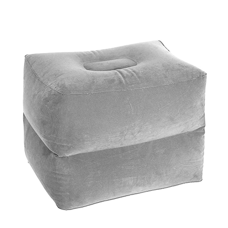 Φουσκωτή επιφάνεια ποδιών με PVC φλοκ, τριών στρώσεων κατασκευή, πάχος 0.25 mm, φορητή βάση ποδιών για ταξίδια HX0232