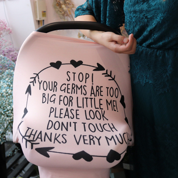 Πολυχρηστικό φουλάρι θηλασμού και κάλυμμα καροτσιού – σκίαση από τον ήλιο και αντίσταση στον άνεμο; χειροποίητο μοτίβο; πολυεστερικό ύφασμα; κατάλληλο για νεογνά έως 80 cm