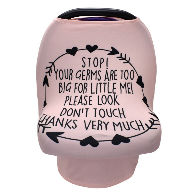 Πολυχρηστικό φουλάρι θηλασμού και κάλυμμα καροτσιού – σκίαση από τον ήλιο και αντίσταση στον άνεμο; χειροποίητο μοτίβο; πολυεστερικό ύφασμα; κατάλληλο για νεογνά έως 80 cm