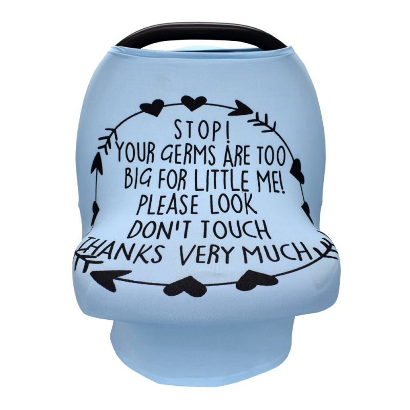 Πολυχρηστικό φουλάρι θηλασμού και κάλυμμα καροτσιού – σκίαση από τον ήλιο και αντίσταση στον άνεμο; χειροποίητο μοτίβο; πολυεστερικό ύφασμα; κατάλληλο για νεογνά έως 80 cm