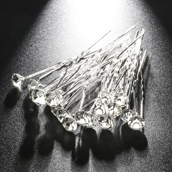 U formos plaukų segtukas su krištolais, geometriškas stilius, įkvėptas japonų ir korėjiečių, vestuvėms, atskiras įpakavimas, KS-002