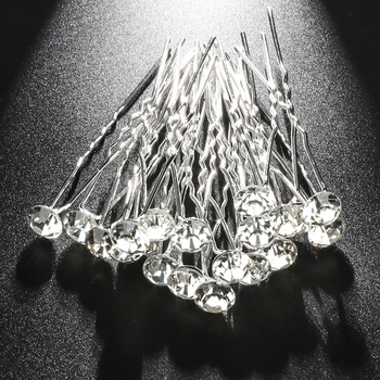 U formos plaukų segtukas su krištolais, geometriškas stilius, įkvėptas japonų ir korėjiečių, vestuvėms, atskiras įpakavimas, KS-002