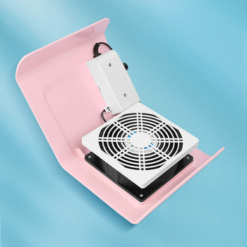 Ιαπωνικού στυλ επιτραπέζια σκούπα σκόνης νυχιών, 40W, με μαξιλαράκι χεριού, ήσυχη λειτουργία