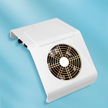 Ιαπωνικού στυλ επιτραπέζια σκούπα σκόνης νυχιών, 40W, με μαξιλαράκι χεριού, ήσυχη λειτουργία