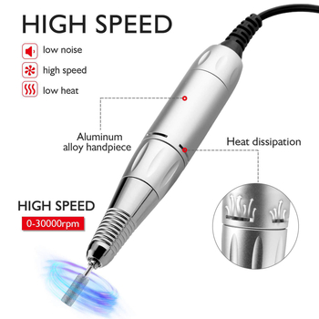 Nagų poliravimo rašiklis su metalo šlifavimo rankena – Billions, Nail polisher modelis, kilmė Guangzhou