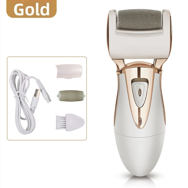 Elektrinis pėdų šlifuoklis JD505R – pašalina negyvą odą ir nuospaudas, pedikiūras pėdai, 5W galia, visiškai plaunamas korpusas (JD505R, 5W, visiškai plaunamas korpusas)