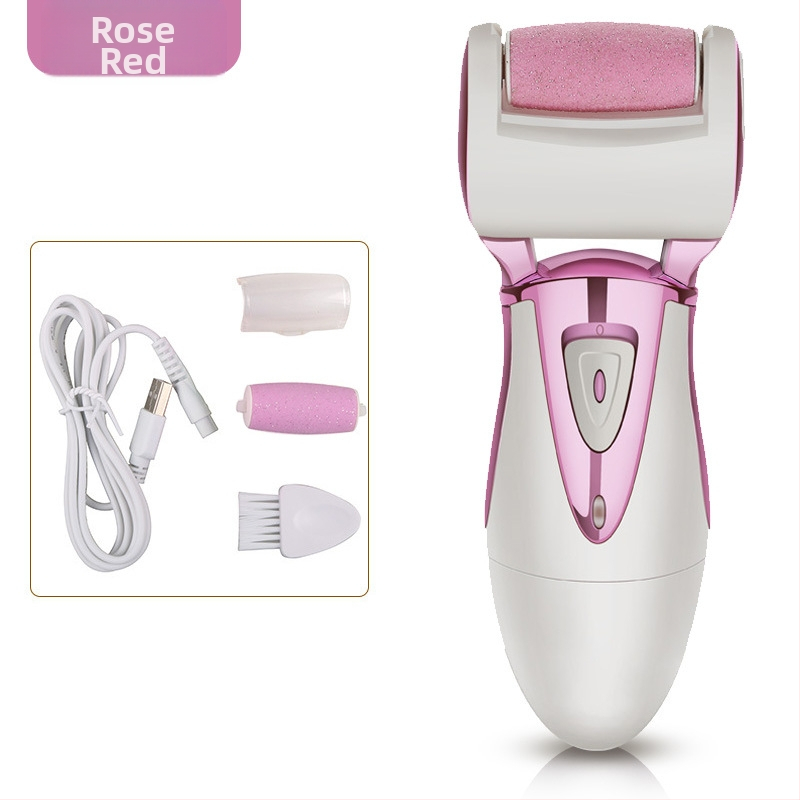 Elektrinis pėdų šlifuoklis JD505R – pašalina negyvą odą ir nuospaudas, pedikiūras pėdai, 5W galia, visiškai plaunamas korpusas (JD505R, 5W, visiškai plaunamas korpusas)