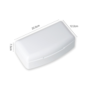 Κουτί απολύμανσης και αποθήκευσης εργαλείων νυχιών, 80 g, πλαστικό, ιδιωτική ετικέτα διαθέσιμη