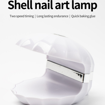 Lingchihao Shell Fototerapijos lemputė — nešiojama LED nagų gelio lako džiovinimo lemputė