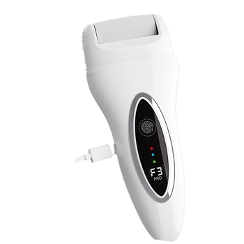 Elektrinis pėdų šlifuoklis pedikiūrui, negyvos odos šalinimui, plaunamas, įkraunamas, su skaitmeniniu ekranu ir apšvietimu (2024 m. modelis)