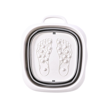 Sulankstoma kojų vonelė su masažu, plastikinė, Duofu, suaugusiems, kojų mirkyti