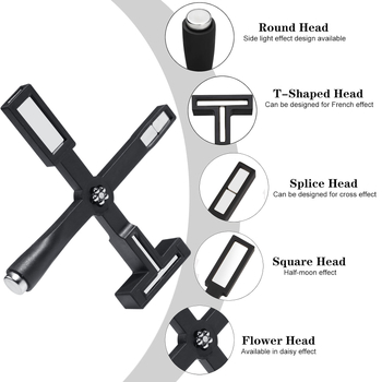 Dianduo Cat Eye nagų magnetinis įrankis – penki viename kryžminis magnetas, nešiojamas metalinis priedas, OEM prekės ženklas