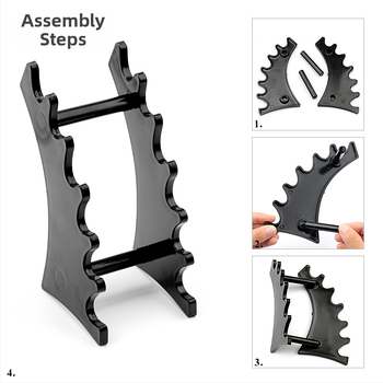 Ράφι για πινέλα τέχνης νυχιών - Πολυλειτουργικός αποθηκευτικός εξοπλισμός για βούρτσες νυχιών (Plastic; Nail Jewelry; OEM; Zhejiang)