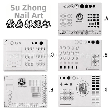 Silikoninė užpildymo pagalėlė manikiūrui – nagų lipdukų spaudimo įrankiai, kilmė Guangzhou, pakuotė 200 vnt, grynasis svoris 130 g, galiojimo laikas 24 mėn